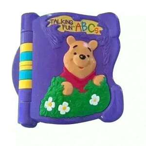 Winnie the Pooh talking fun vintage 90s Disney  Mattel toy WORKS good condition